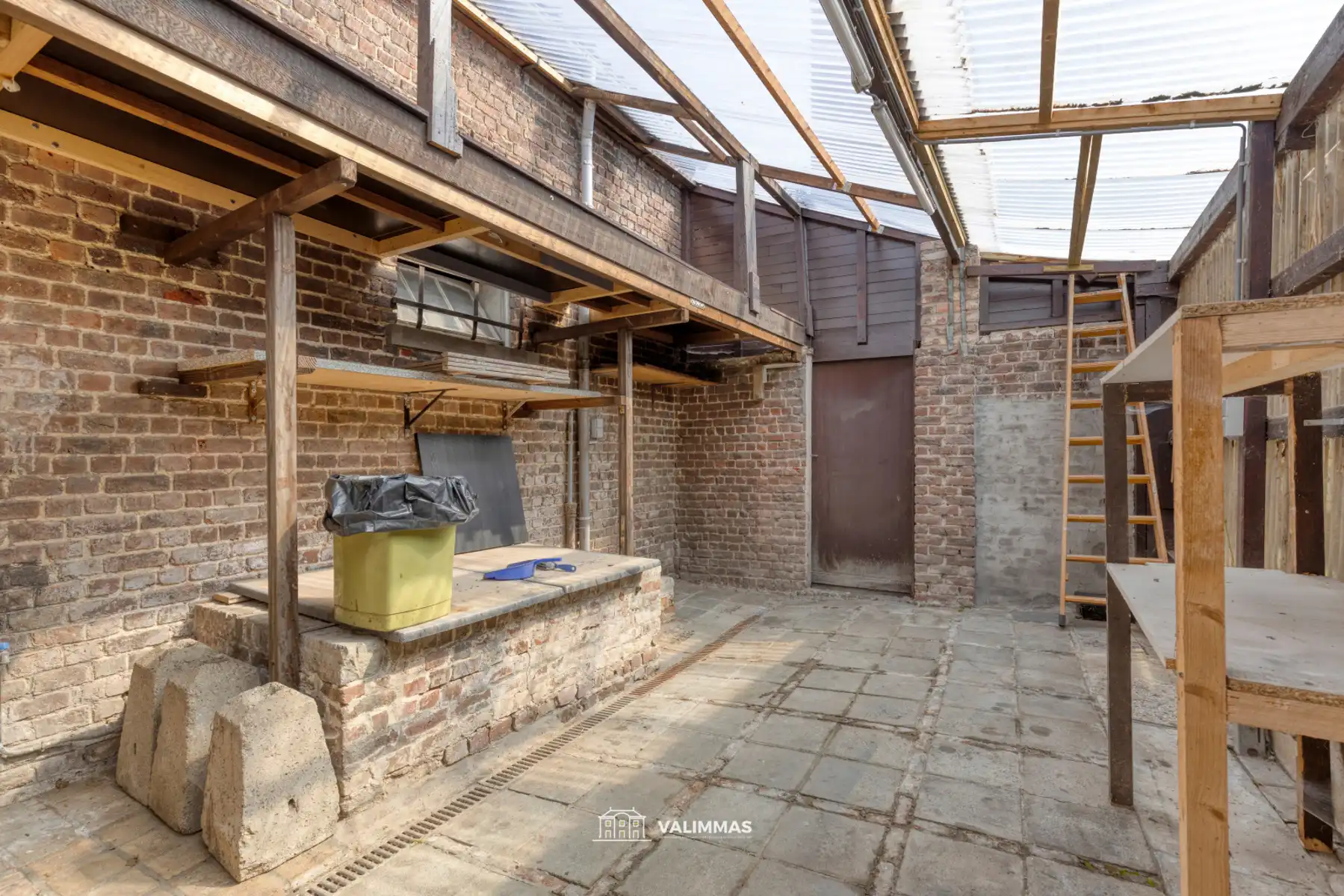 Centrum Asse: ruime handelswoning met terras en grote garage foto 31