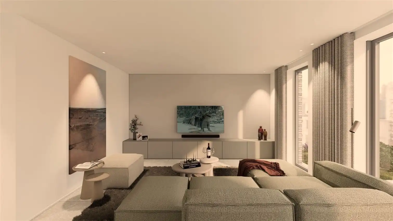 Comfortabel appartement met overdekt terrras en 2slk foto 10