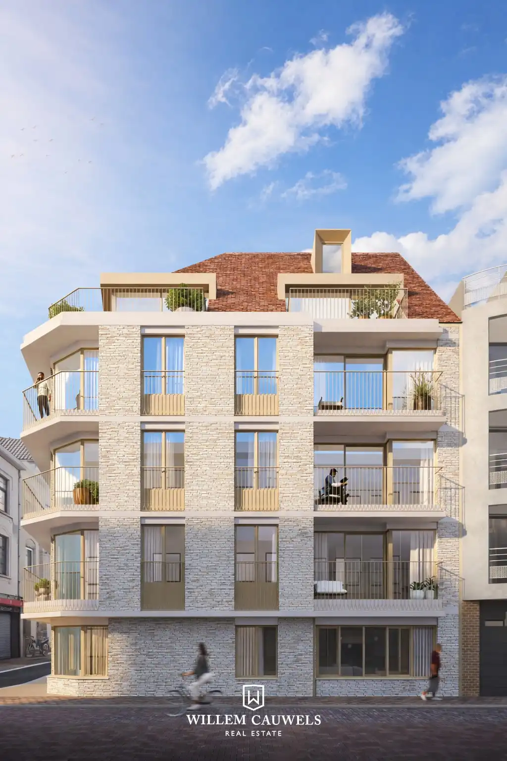 Ruim appartement met terras in Residentie Antoine – Heist foto 4