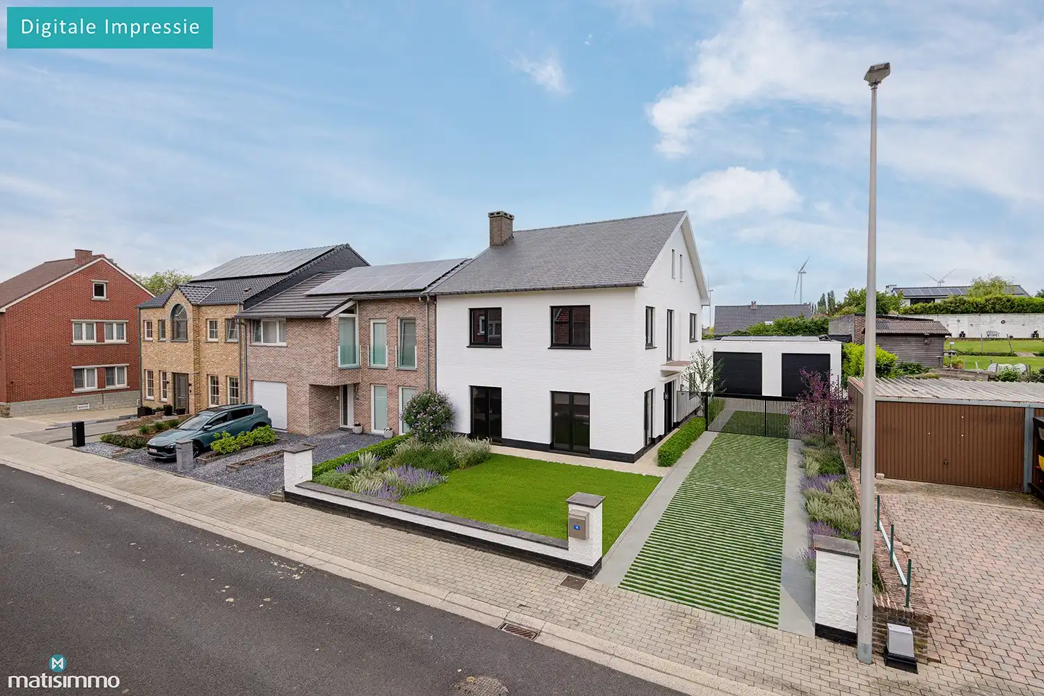 VOLLEDIG GERENOVEERDE EN ENERGIEZUINIGE WONING MET DUBBELE GARAGE EN OPSLAGRUIMTE IN HERDEREN foto {{pictureIndex}}